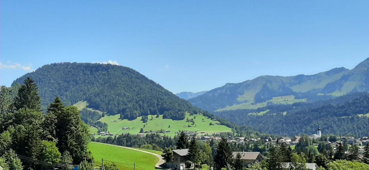 Ferienwohnung Schoenenbuehl Hittisau Exterior foto